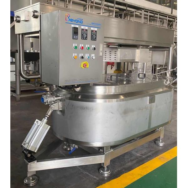 Fresh Milk 1000L Mozzarella Cheese Making Equipment