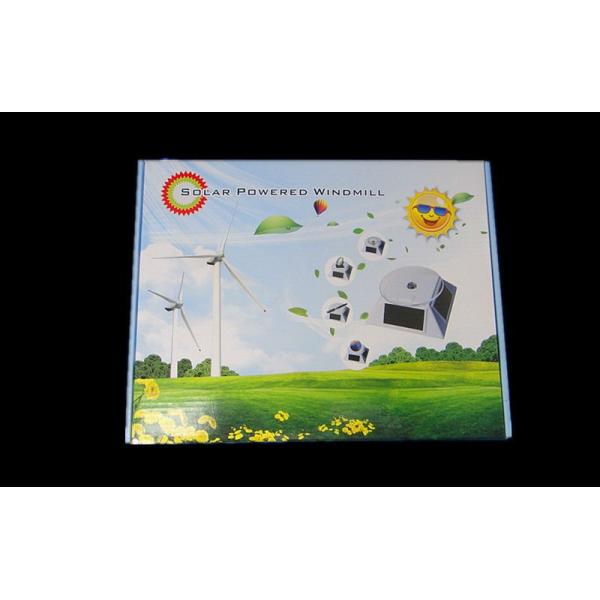 New Arrival Patented Design Plastic Solar Powered Windmill Toy