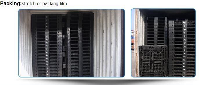 Heavy duty stackable attached lid turnover box, Stackable and nestable plastic shipping tote box for storage or moving