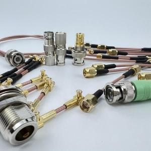 China Bulkhead RF Coaxial Connector TNC BNC UHF N SMA SMB SSMA SSMB SMC SSMC Panel Mount on sale