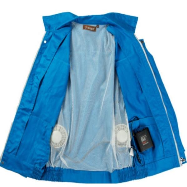 Quality OEM ODM Fan Cooled Jacket Air Conditioned Clothes For Railway Workers for sale