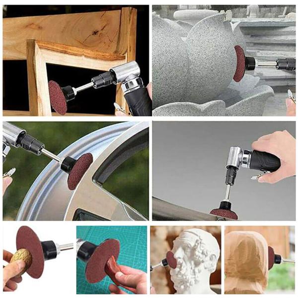 Rolco Sanding Disc Pad Holder Aluminum / Silicon Carbide / Zirconia Sanding Pads