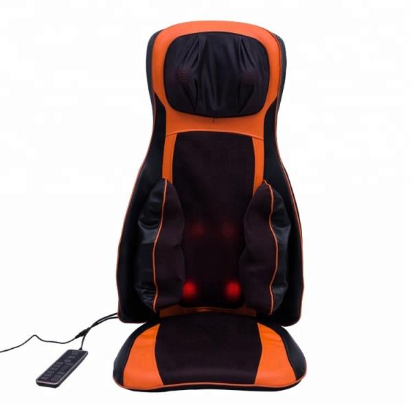 Quality 3D Heated Heated Massaging Seat Cushion Vibration Buttock Massage With Adaptor for sale