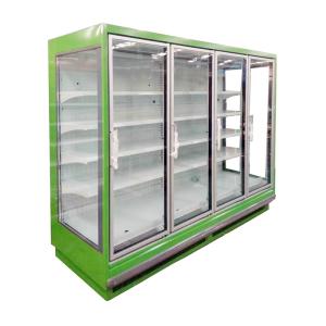 Grab And Go Display Fridge Multideck With Inner Vertical LED Lights