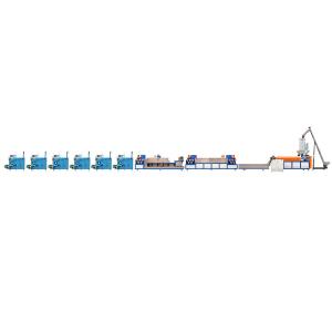 Plastic PP Strap Production Line Fully Automatic Packing Belt Making Machine