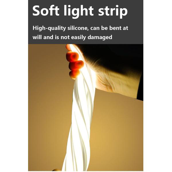 IP67 Waterproof 220V Dimmable LED Strip Lights 10W/M 180 Degrees Beam Angle