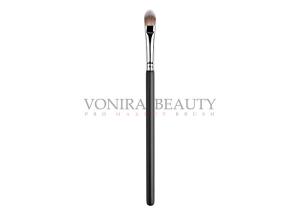 Precision Synthetic Concealer Makeup Brush Paddle Shaped With Three Color