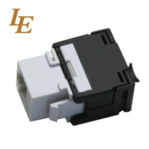 LE K050 180 Degree Unshielded Rj45 Cat6 Keystone 8P8C Toolless