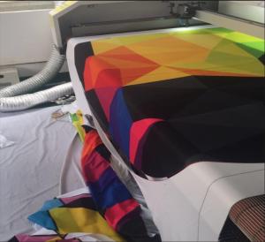 Buy cheap PE Tent Laser Laser Cutting Machine Camera Positioning High Speed Automatic Cutting product