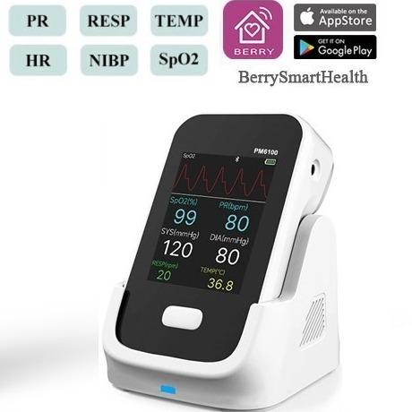 Quality Multi Parameter Patient Assessor With Bluetooth Data Transfer Li Battery Power Supply for sale