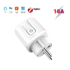 Buy cheap Tuya Zigbee 3.0 240v Smart Wifi Socket Plug EU 16A For Alexa Google Home Gateway product