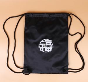 Eco-friendly Foldable Drawstring Bag Polyester Shopping Tote Bag Factory Wholesale