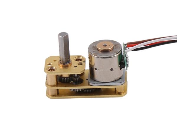 Quality 5V Worm Gear Stepper Motor 10mm Horizontal Right Angle Stepper Motor 2 Phase for sale
