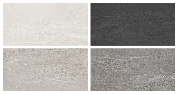 Heat Insulation Bathroom Wall Tiles , 12 " X 24 " Shower White Wall Tiles