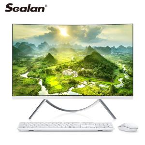 Buy cheap 480g SSD 2.4GHz Curved Desktop Computer Flat Screen product
