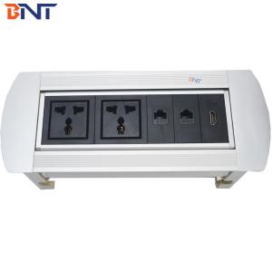 China Customized multifunctional manual rotating hidden table power socket outlet on sale