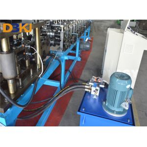 75mm Automatic Roll Shutter Door Roll Forming Machine 0.8-2.0mm With PLC Control