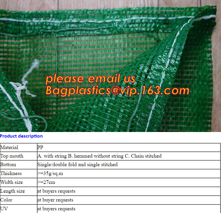 pp tubular fruit net sack, Customize all colors and sizes potato onion mesh raschel bag,Raschel knitting PE mesh vegetab