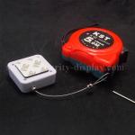 Square Shaped Anti Theft Retractable Tethers With Loop Cable End