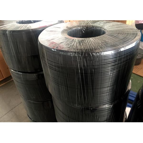 RJ45 Flat Telephone Wire 4 Core Flexible 7x0.16BC Copper Black PVC Indoor