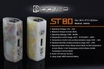 Innovation Marble box mod ST80W Dovpo e cig new design fit for 1pc 18650 battery