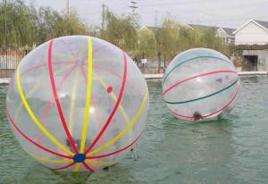 China Comercial Large Inflatable Water Toys,Inflatable Water Colorful Walking Ball For Adult on sale