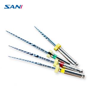 China Flexible Endo Treatment File Systems Dental Root Canal Therapy Files Niti Rotary Files on sale
