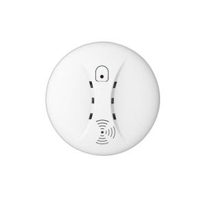 China Battery Operated Smoke Fire Detector Photoelectric Sensor Alarms With Light Sound Warning on sale