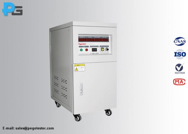 Quality Single Phase Ac Dc Power Supply Variable Voltage Frequency 2KV / 5KV / 10KV Selectable for sale