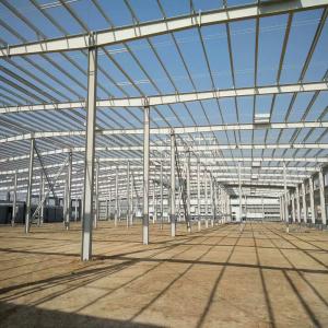 Wide Span Steel Frame Building Construction Prefab Metal Storage Buildings