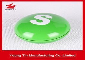 China Children Sweets Gift Packaging Small Tin Containers , Pill Shaped 78 x 45 MM Metal Containers on sale