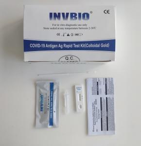 China Rapid Covid-19 Infection Antigen Kit Self Testing on sale