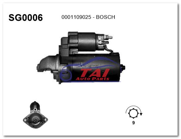 Quality Starter 0001109025, Starter Assembly, Automotive Starter Motor, 0120489244, 0120468124 for sale