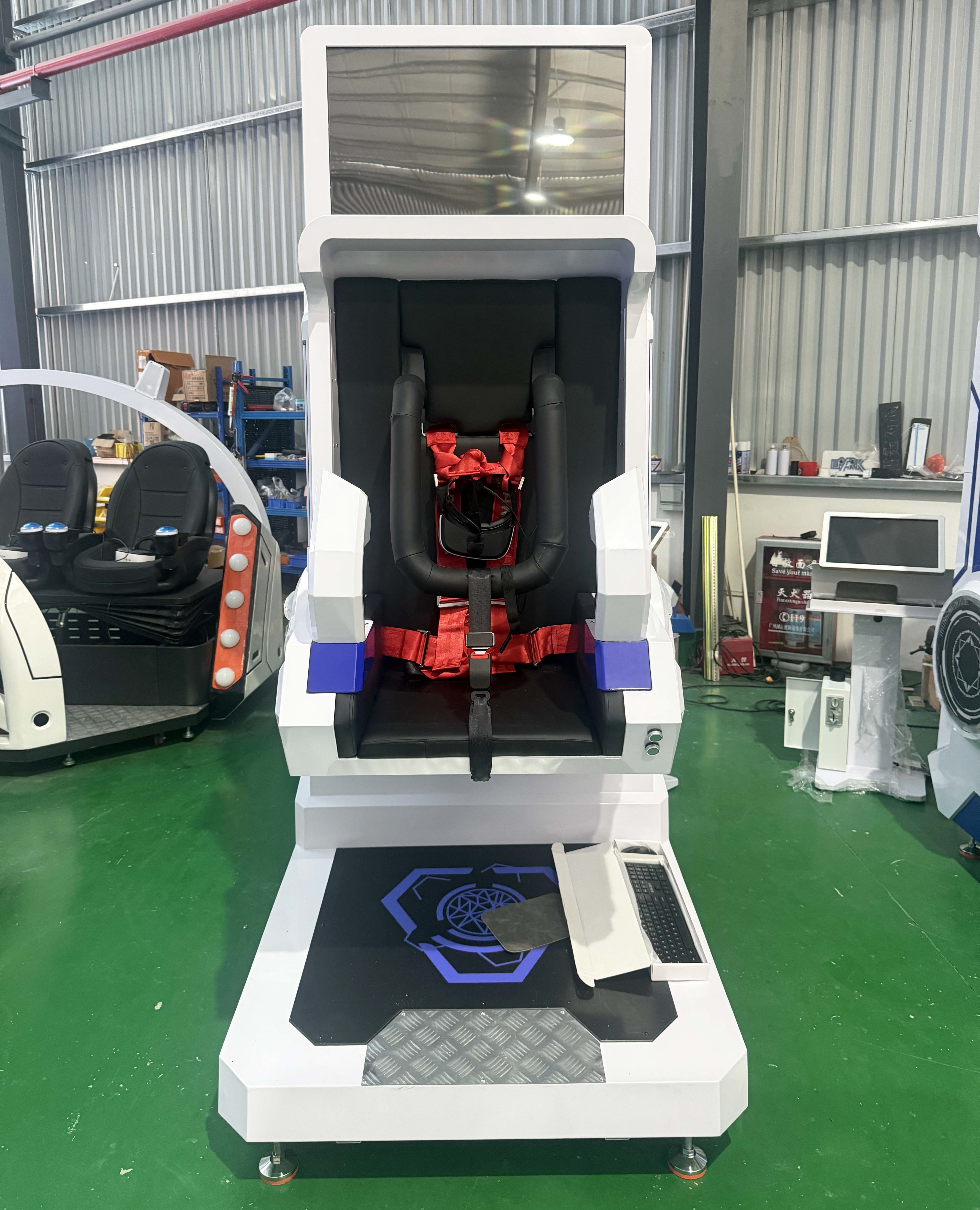 Immerse Yourself In A World Of Unlimited Fun VR 360 Game Machine Virtual Game Console Cinema Chair 9d Vr Simulator 720 Vr Game Machine