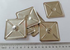 China Stainless Steel Square Self Locking Washers 2-1/2 Used To Fix Insulation Pins on sale