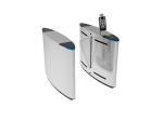Qr Bar Code Retractable Flap Barrier Turnstile With Face Recognition SUS304