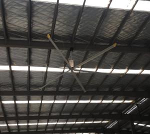 Buy cheap electric 6 blade Pole Mounted HVLS Fan product