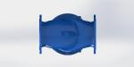 Automatic Rubber Flapper Swing Flex Check Valve Nylon Reinforcement Disc