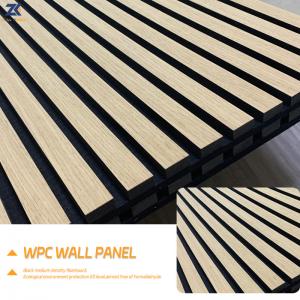 China Factory Direct Sales Solid Wood Panel Interior Decoration Materials Wooden Acoustic Panel on sale