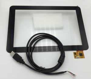 Buy cheap 10.1 Inch Projected Capacitive Touch Screen With USB / I2C Port Multi Touch product