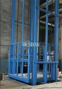 China 500kg Vertical Cargo Freight Elevator Hydraulic Electric Commercial Cargo Lifts on sale