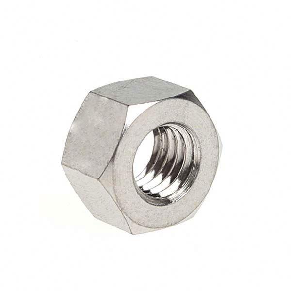 Rustless Hexagonal Galvanized Lock Nuts , Fine Thread Nuts Class 4.8 Q195