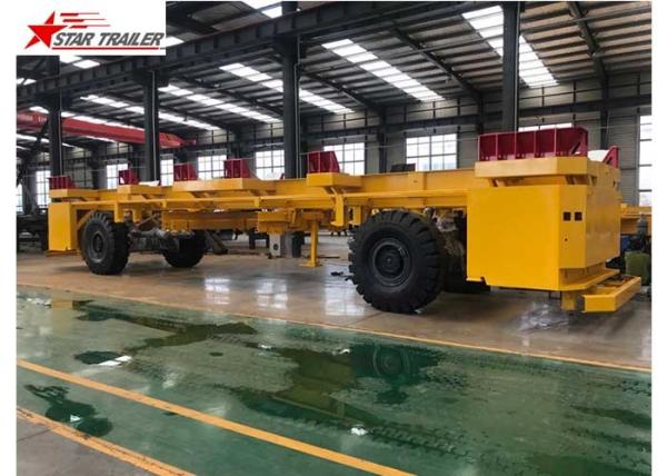 Quality 40 Foot Pipe Transport Trailer AGV Frame Safe Operate With JOST Landing Gear for sale