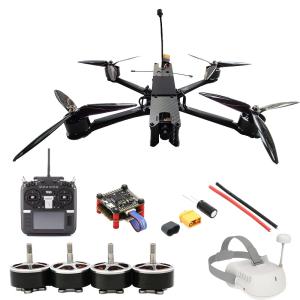 China 7KM Flight Altitude 2.4G Wireless Remote Control Drone ELRS 915 Receiver FPV Drone Kit on sale