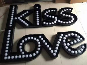 Buy cheap KooSion outdoor metal letter luminous business signs product