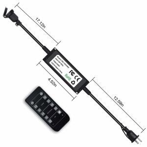 China 49ft 3 Prong Plug 240w LED Remote Control Dimmer on sale
