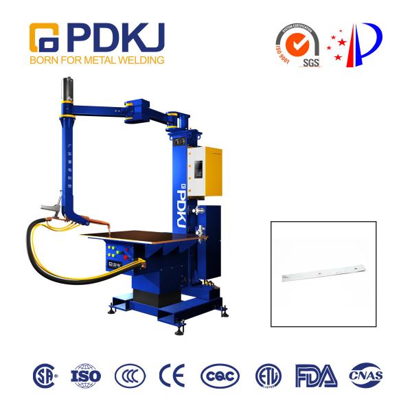ISO9001 Table Spot Welding Machine Seamless with Horizontal Welding Gun
