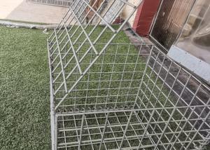 China 50 X 50mm Hole Size Welded Gabion Mesh Galfan Coated For Retaining Wall on sale