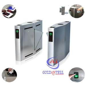 Buy cheap RFID Reader Security Full Auto Entrance Turnstiles High Speed Gate Systems Barcode Control product