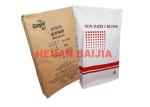 Flexo Print 7 Color Multi Wall Paper Sacks Clear Text Customized Size And